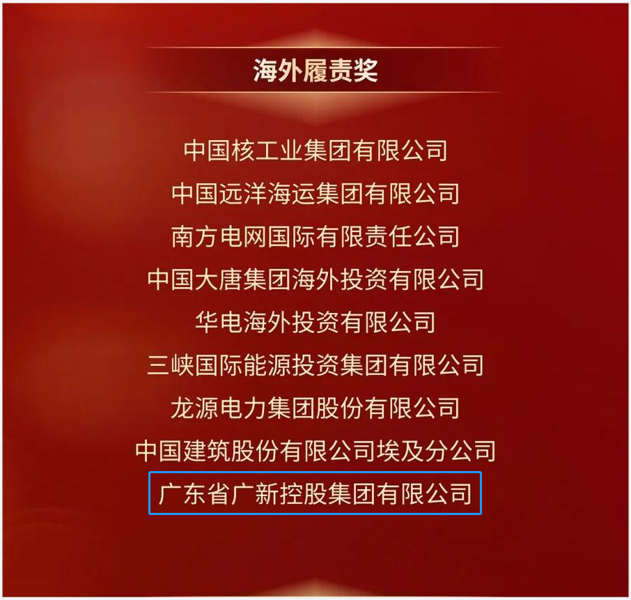 【喜讯】BG大游集团荣获2022年度“责任金牛奖·海外履责奖”