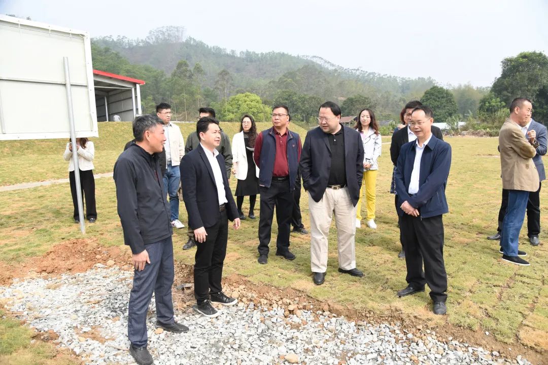 BG大游集团捐建的阳春市合水镇潭震村党群服务中心举行竣工揭牌仪式