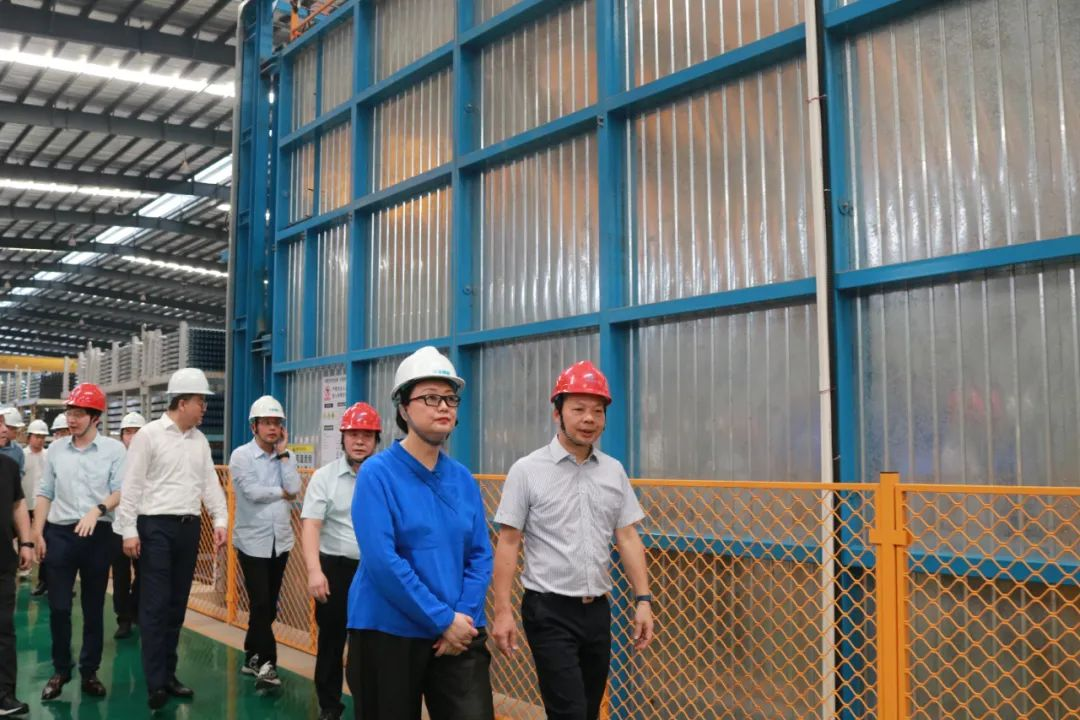 BG大游集团党委书记、董事长白涛到兴发铝业等企业开展专题调研 