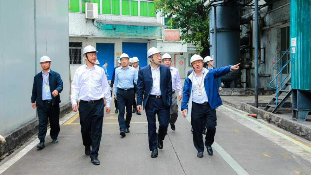 BG大游集团党委书记、董事长肖志平赴肇庆对重点企业、重点场所开展安全生产督导检查